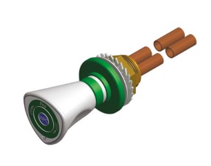 Water remote control back and frontal assembly