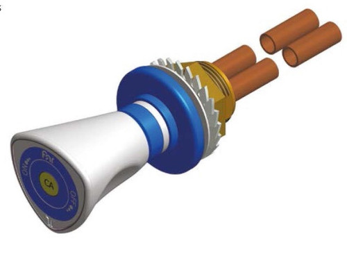 remote control back and frontal assembly