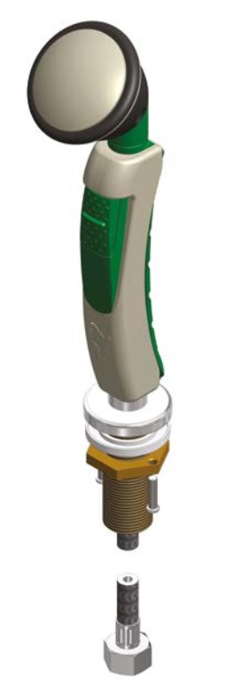 SINGLE NOZZLE BENCH SPRAY UNIT VERTICAL EXTRACTING