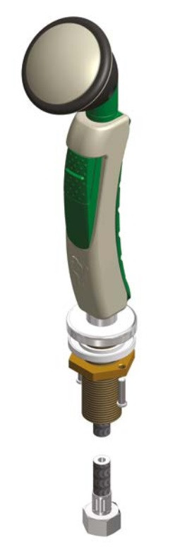 SINGLE NOZZLE BENCH SPRAY UNIT VERTICAL EXTRACTING